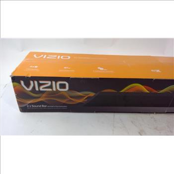 Vizio 2.1 Sound Bar With Built-in Dual Subwoofers