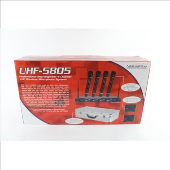 VocoPro 4-Channel Wireless Microphone System