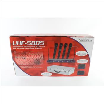 VocoPro 4-Channel Wireless Microphone System