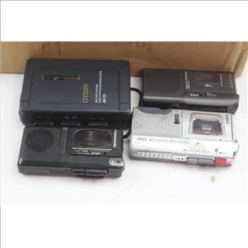 Voice Tape Recorders: Sony, Sanyo, Galls And More: 25+ Pieces