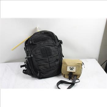Vortex Binoculars And Black Backpack