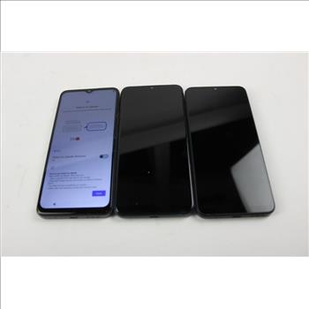 Vortex, BLU Cell Phone Lot, 3 Pieces, Sold For Parts