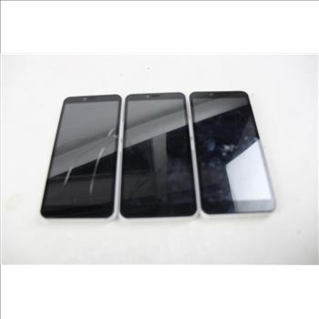 Vortex Cell Phone Lot, 3 Pieces, Sold For Parts