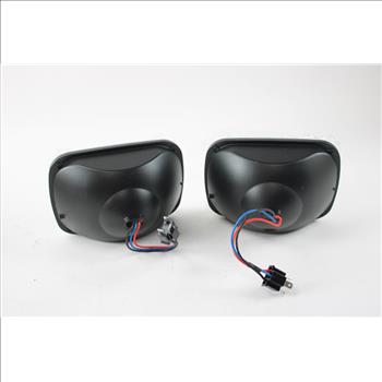 VOSICKY Square Jeep Wrangler YJ Cherokee XJ Trucks 4x4 Offroad Replacement LED Headlight Set, 2 Pieces