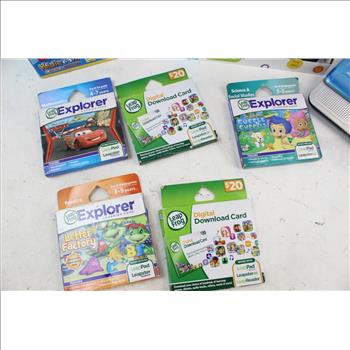 Vtech Kidizoom Camera, Leap Frog Explorer Learning Game, Fisher Price Smart Tablet Etc 8 Items