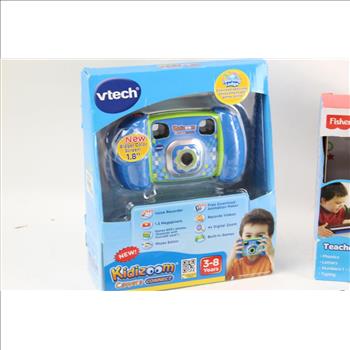 Vtech Kidizoom Camera, Leap Frog Explorer Learning Game, Fisher Price Smart Tablet Etc 8 Items
