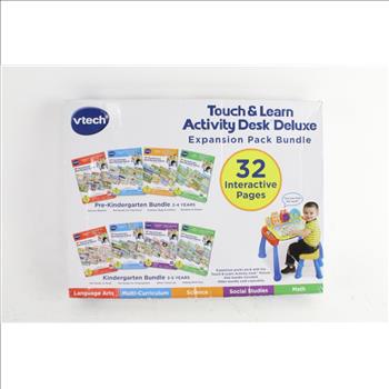 VTech Touch And Learn Activity Desk Deluxe Expansion Pack Bundle