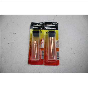 Vulcan Tig Torch Gas Lens Kit, Forney Cutting Tips, 3 Pieces