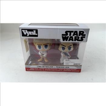 Vynl Starwars Luke Skywalker + Princess Leia