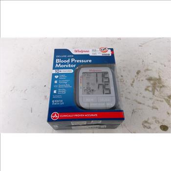 Walgreens Deluxe Arm Blood Pressure Monitor