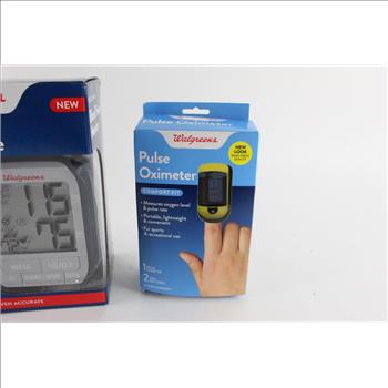 Walgreens Deluxe Blood Pressure Monitor And More, 2 Pieces