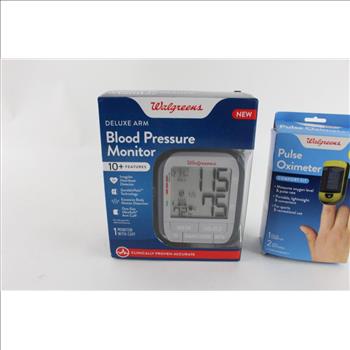 Walgreens Deluxe Blood Pressure Monitor And More, 2 Pieces