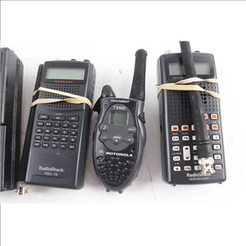 Walkie Talkie/Radio Scanner Bulk Lot, 6+ Pieces