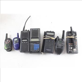 Walkie Talkie/Radio Scanner Bulk Lot, 6+ Pieces