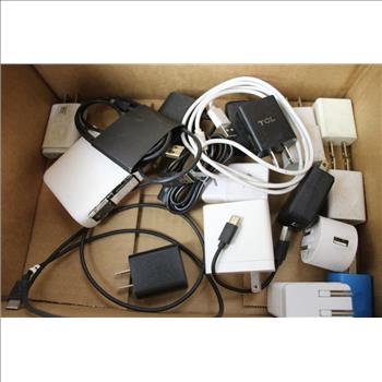 Wall Chargers, With USB, Micro USB, USB-C Cables, And More