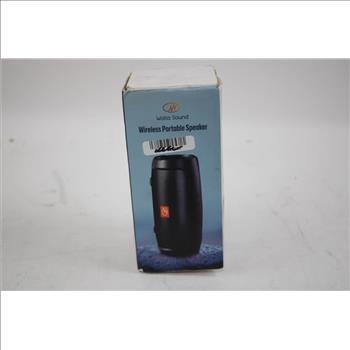 Walla Sound Portable Speaker, And Coach Wallet, 2 Pieces