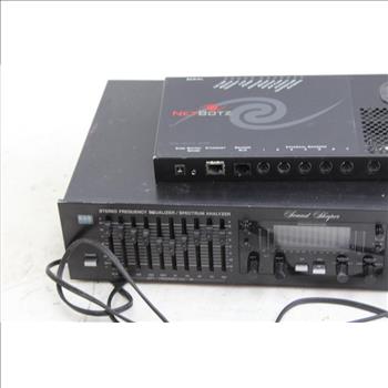 WallBotz 400 Monitoring Device, Sound Shaper Stereo Equalizer: 2 Items