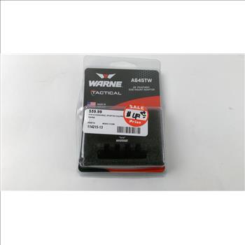 Warne Tactical 45 Degree Picatinny Side Mount Adapter