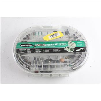 Warrior 276-Piece Rotary Tool Accessory Kit, Missing Pieces
