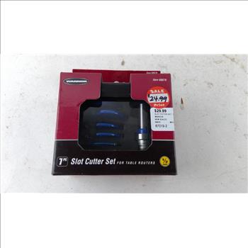 Warrior 7 Piece Slot Cutter Set