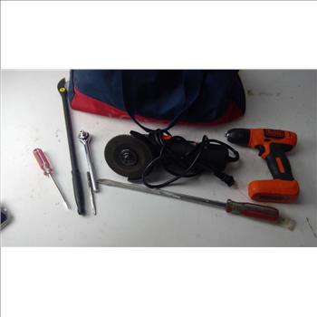 Warrior Angle Grinder, Black + Decker Power Drill, And More, 11+ Pieces