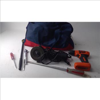 Warrior Angle Grinder, Black + Decker Power Drill, And More, 11+ Pieces