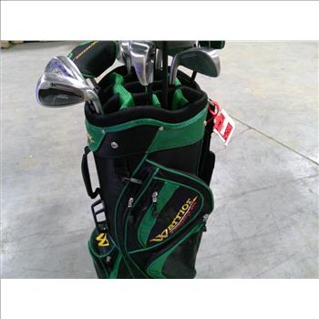 Warrior Bag With Clubs, 10+ Pieces