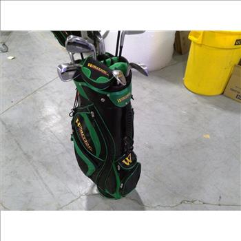 Warrior Bag With Clubs, 10+ Pieces