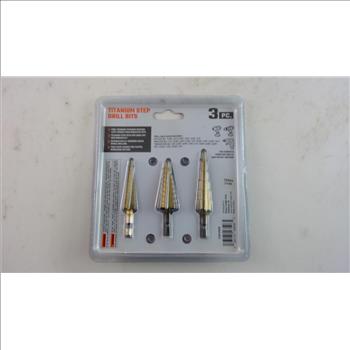 Warrior Titanium Step Drill Bits
