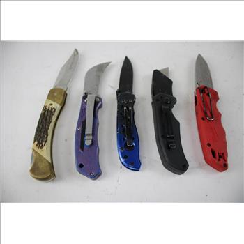 Wartech And Other Knives, 5 Pieces