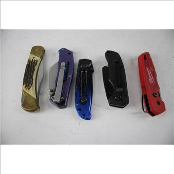 Wartech And Other Knives, 5 Pieces