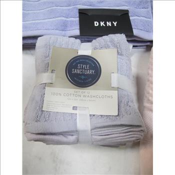 Wash Cloths And Towels:  DKNY, Style Sanctuary And More: 5+ Items