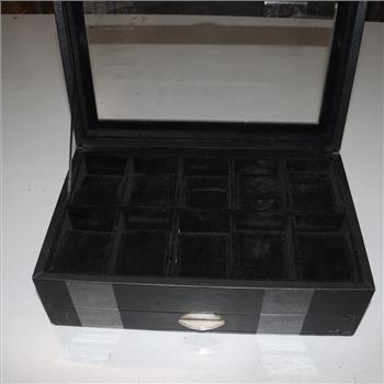 Watch Case with Glass Top