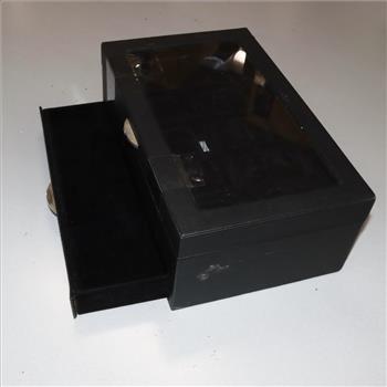 Watch Case with Glass Top