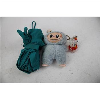 Water Bottles, Coin Bags, Umbrella, And More, 8 Pieces