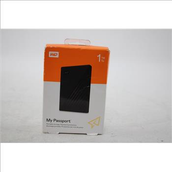 Wd My Passport, Portable Storage  1 Tb