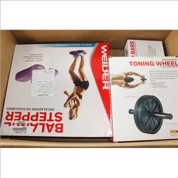 Weider Balance Stepper & Fitness Equipment, 3 Pieces