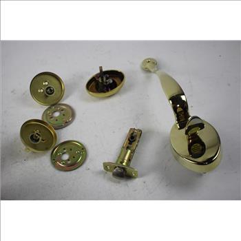 Weiser Lock Gold Toned Redsidential Door Handle