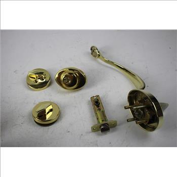 Weiser Lock Gold Toned Redsidential Door Handle
