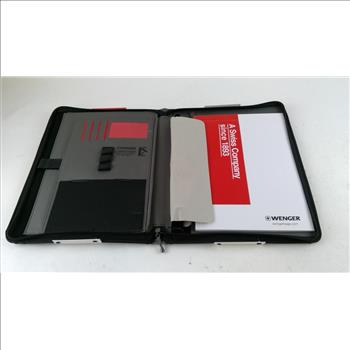 Wenger Venture Zippered Presentation Padfolio