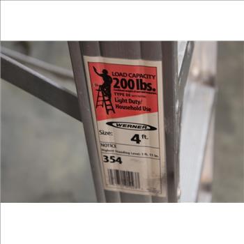 Werner 4ft Aluminum Ladder