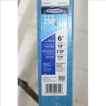 Werner 6 Ft A- Frame Ladder