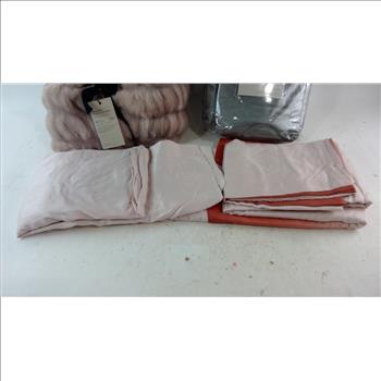 West Elm Faux Throw Blanket And More 4 Pieces