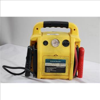 West Marine 600AMP Battery Jumpstarter With Air Compressor