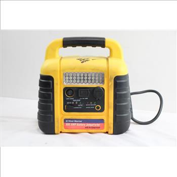 West Marine 600AMP Battery Jumpstarter With Air Compressor