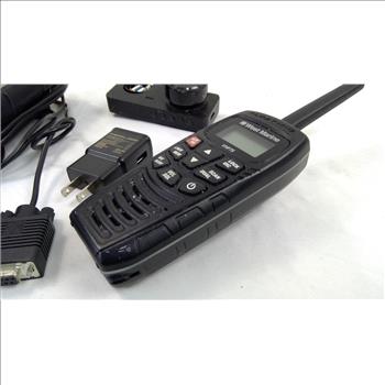 West Marine Handheld VHF Radio, Meridian Gold Magellan GPS, And More, 3 Pieces