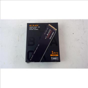 Western Digital Black 1 Terrabyte SN850X NVME SSD