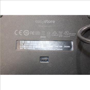 Western Digital EasyStore 2TB Portable External Hard Drive