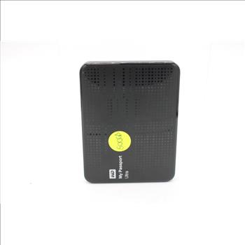 Western Digital My Passport Ultra Portable External Hard Drive, 500GB