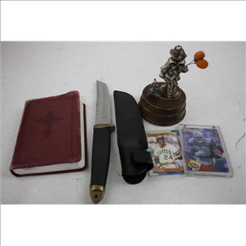Weston Ammeter, Clown Statue, Bible, 11